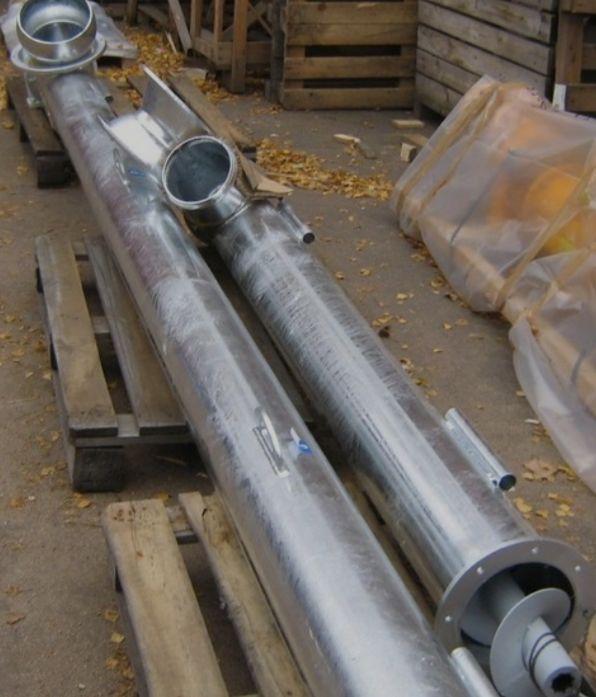 Шнек из нержавейки, труба 219 мм — фото 5